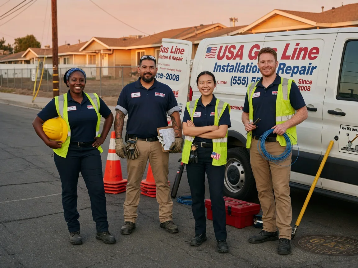 Gas Line Installation company in Douglas City, CA